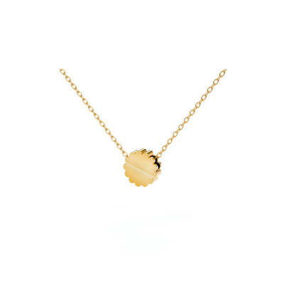 Memphis Small Pendant, 18K Yellow Gold, 8 mm