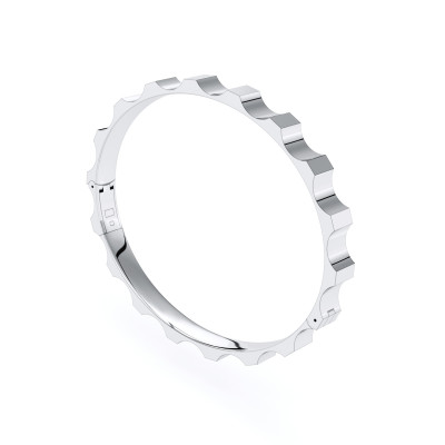 Kazanskiy bracelet, 18K white gold, 6 mm