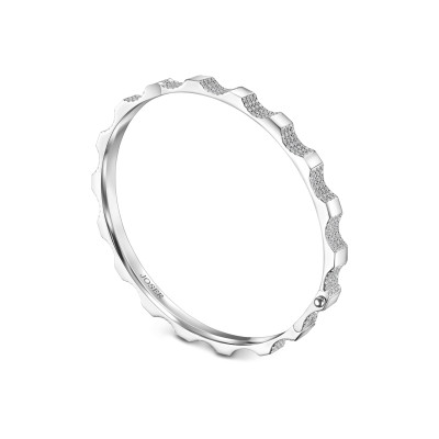 Kazanskiy bracelet, 18K white gold, diamonds, 6 mm