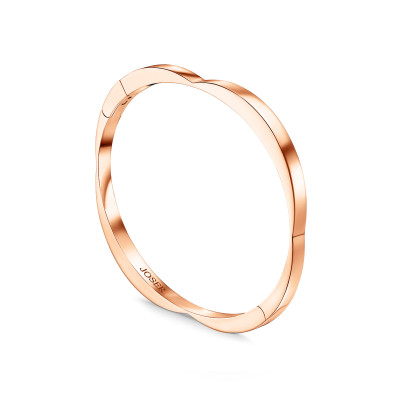 Ducale bracelet, 18K pink gold, 4 mm