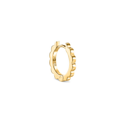 Memphis piercing earring, 18k yellow gold, 1 mm (S,M)