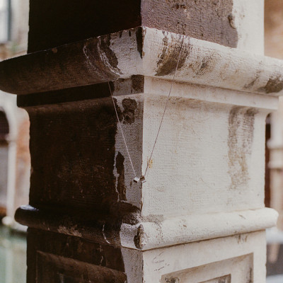 Ducale pendant, 18K white gold, 5 mm 