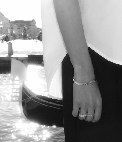 Ducale bracelet, 18K pink gold, 4 mm