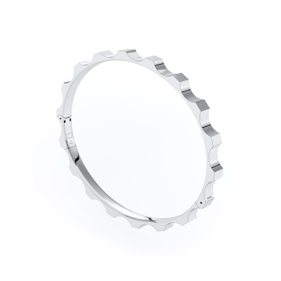 Kazanskiy bracelet, 18K white gold, 4 mm