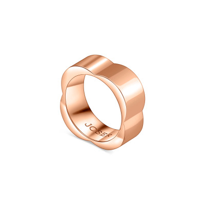 Ducale ring, 18K pink gold, 8 mm