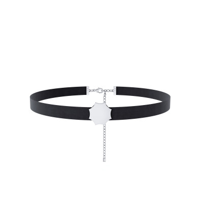 Parthenon choker, 18K white gold
