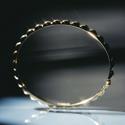 Memphis bracelet, 18K yellow gold, 6 mm