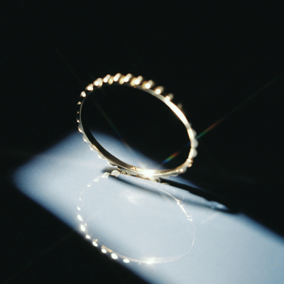 Memphis bracelet, 18K yellow gold, 4 mm